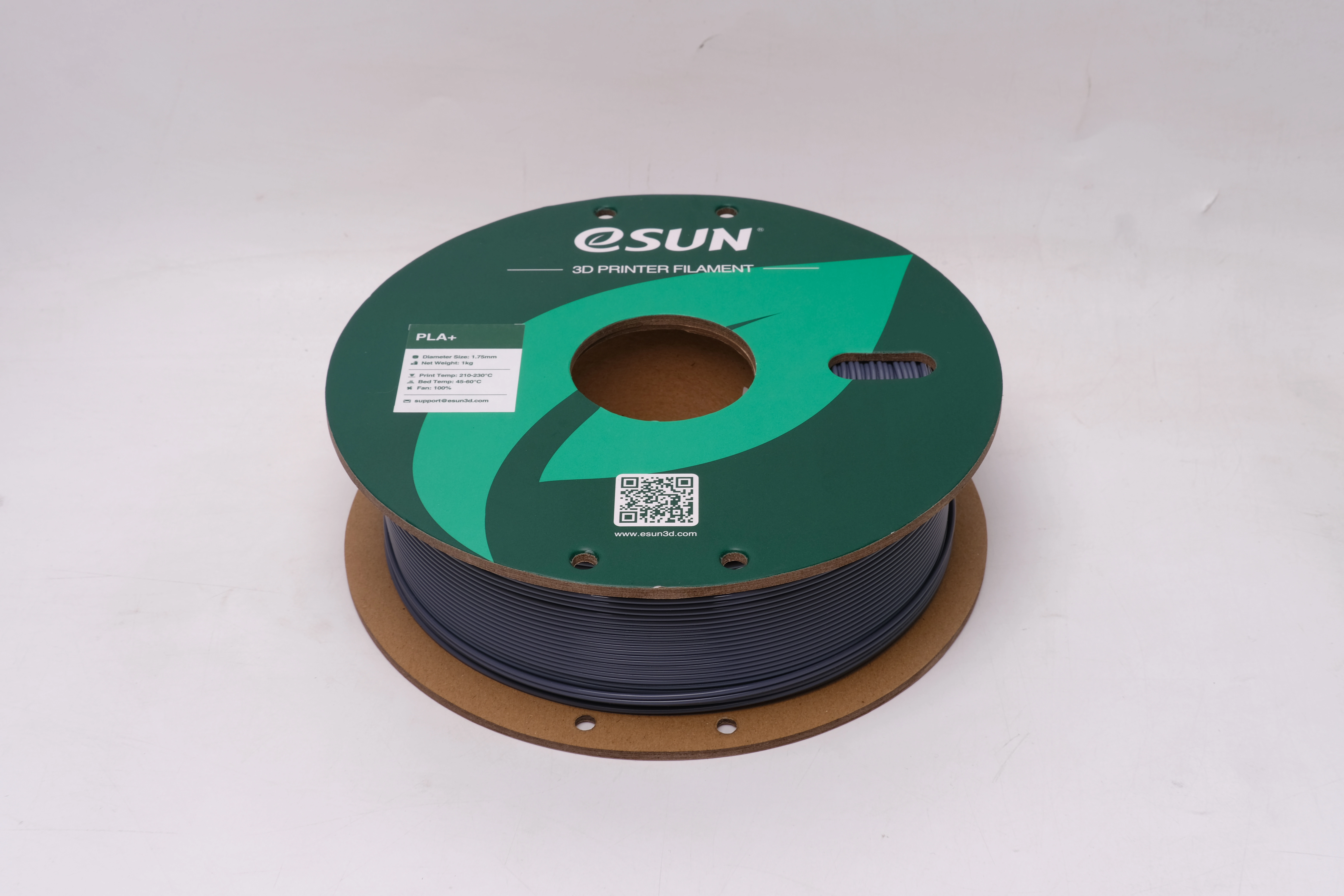 Купити PLA Plus Filament (пластик) для 3D принтера Esun 2x1кг, 1.75мм, сірий та білий (PLA+P175HCW1*2) - фото 6