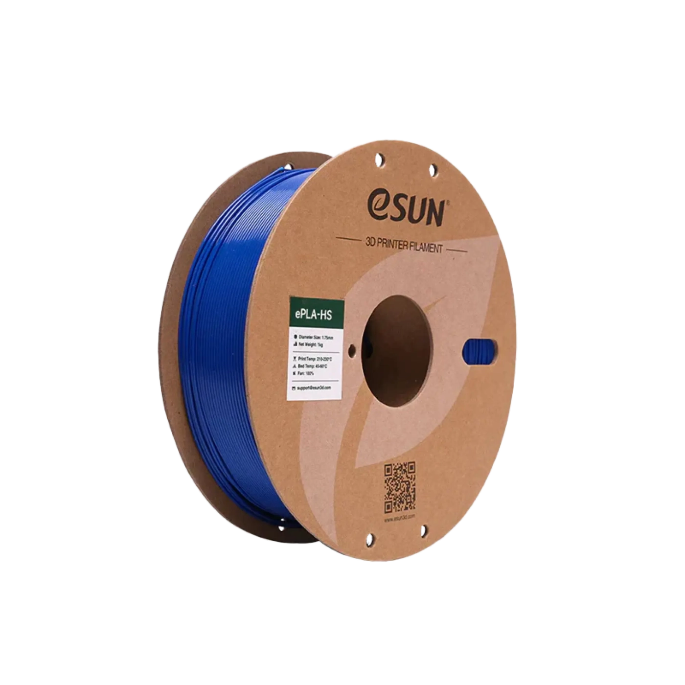 Купити ePLA-HS Filament (пластик) для 3D принтера Esun 1кг, 1.75мм, синій (EPLA-HS-P175U1) - фото 1