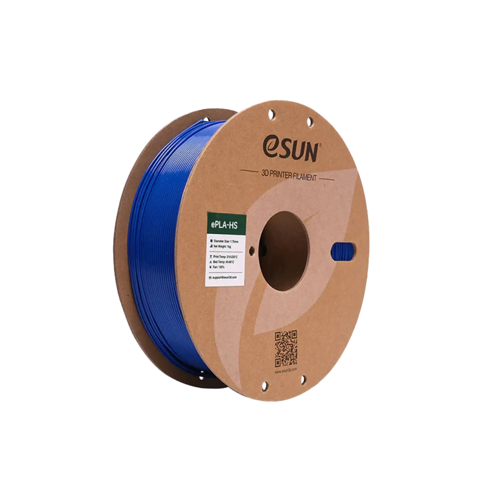 Купити ePLA-HS Filament (пластик) для 3D принтера Esun 1кг, 1.75мм, синій (EPLA-HS-P175U1) - фото 1