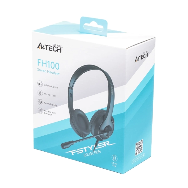 Купить Наушники A4Tech FH100 (Stone Black) - фото 6