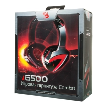 Купити Навушники A4Tech G500 Bloody (Black+Red) - фото 5