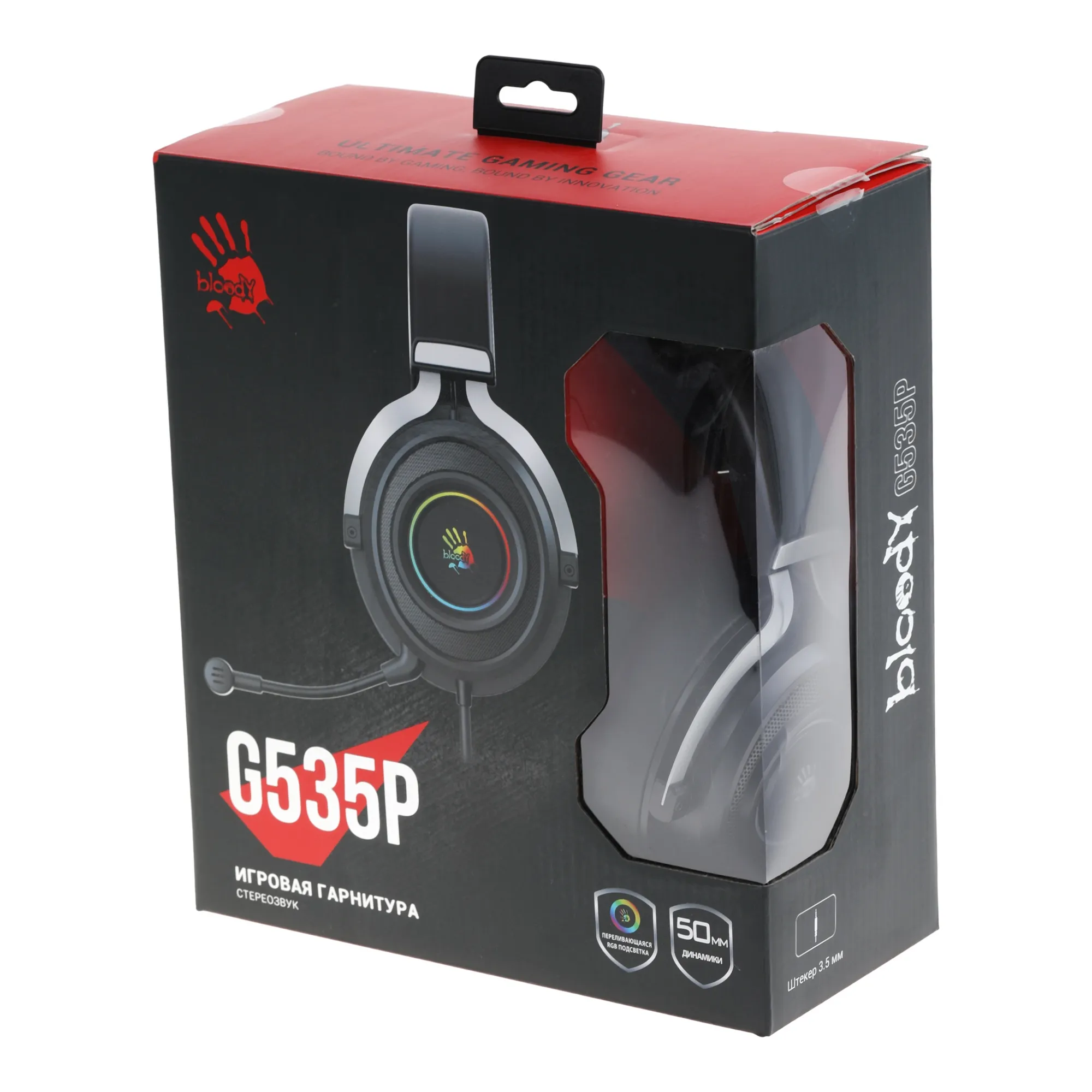 Купить Наушники A4Tech G535P Bloody (Black+Silver) - фото 9