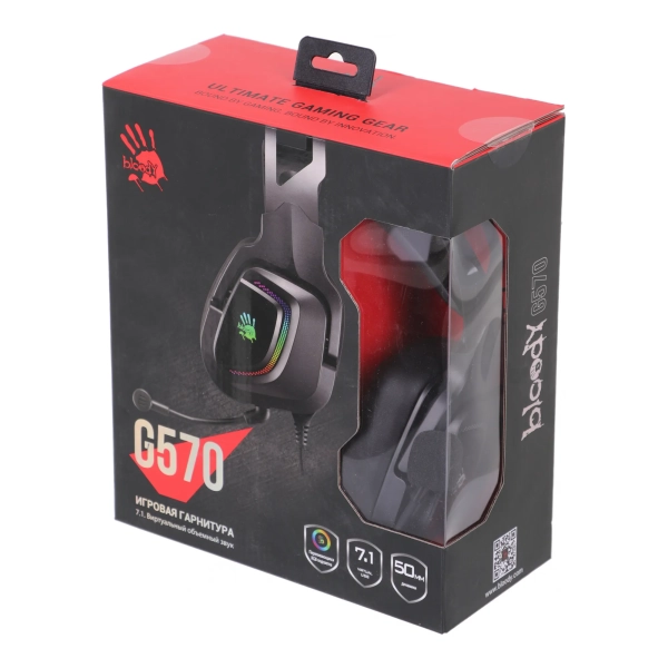 Купить Наушники A4Tech G570 Bloody (Black) - фото 5