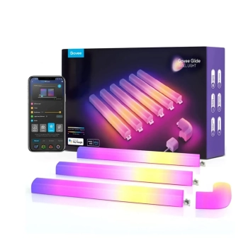 Купить Набор настенных светильников Govee H6062 Glide Wall Light (6+1) RGB (B6062301) - фото 1