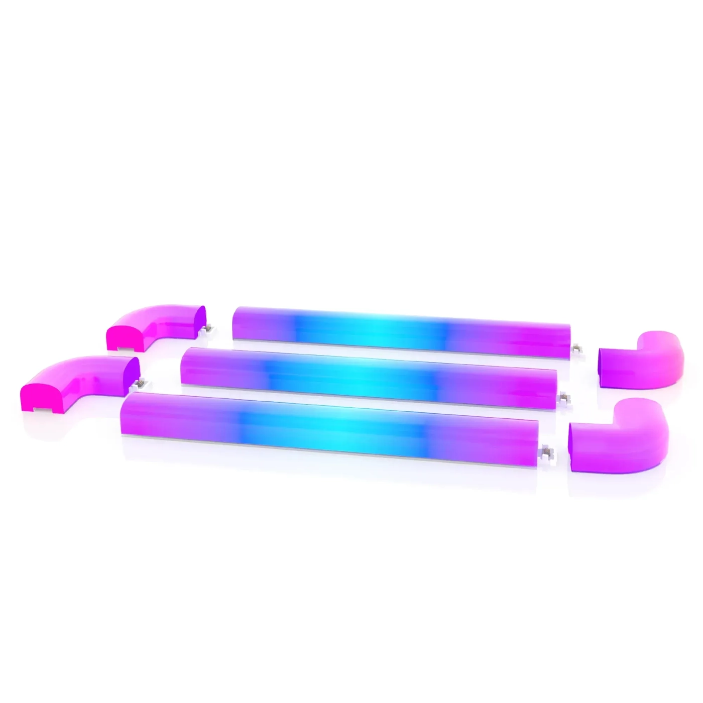 Купить Набор настенных светильников Govee H6062 Glide Wall Light (8+4) RGB (B6062302) - фото 2