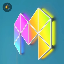 Купить Набор настенных светильников Govee H6067 Tri-angle Light Panels 10pcs RGB White (B6067301) - фото 6