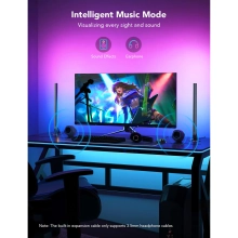 Купить Набор адаптивной подсветки Govee H6047 RGBIC Gaming Light Bars RGB Gray (H6047381) - фото 6
