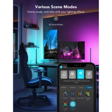 Купить Набор адаптивной подсветки Govee H6047 RGBIC Gaming Light Bars RGB Gray (H6047381) - фото 7