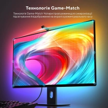 Купити Набір адаптивного підсвічування Govee H604B DreamView G1 Gaming Light 24-29" RGB Gray (B604B311) - фото 10