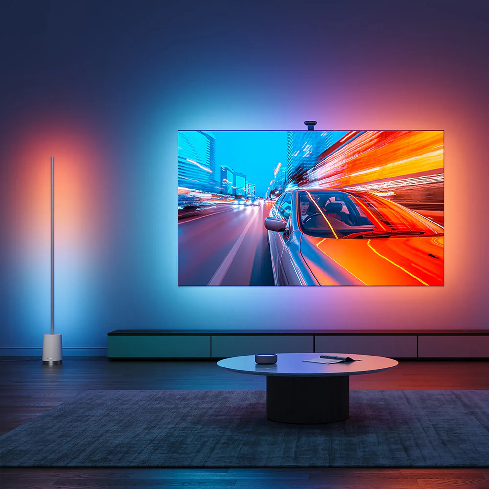 Купить Набор адаптивной подсветки Govee H605C Envisual TV Backlight T2 for 75-85" RGB Black (H605C312) - фото 5