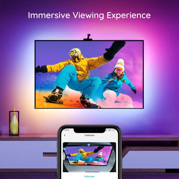 Купити Набір адаптивного підсвічування Govee H6199 DreamView T1 TV Backlight RGB (H61993D3) - фото 7