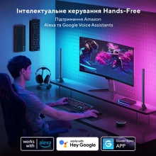 Купити Набір адаптивного підсвічування Govee H6601 HDMI AI Gaming Kit RGB Black (H6601311) - фото 8