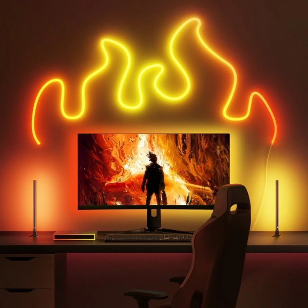 Купити Набір адаптивного підсвічування Govee H6601 HDMI AI Gaming Kit RGB Black (H6601311) - фото 9