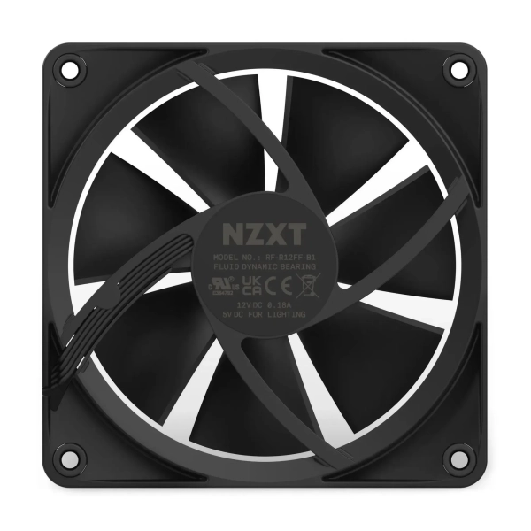 Купити Вентилятор NZXT F120RGB Single Black (RF-R12SF-B1) - фото 6