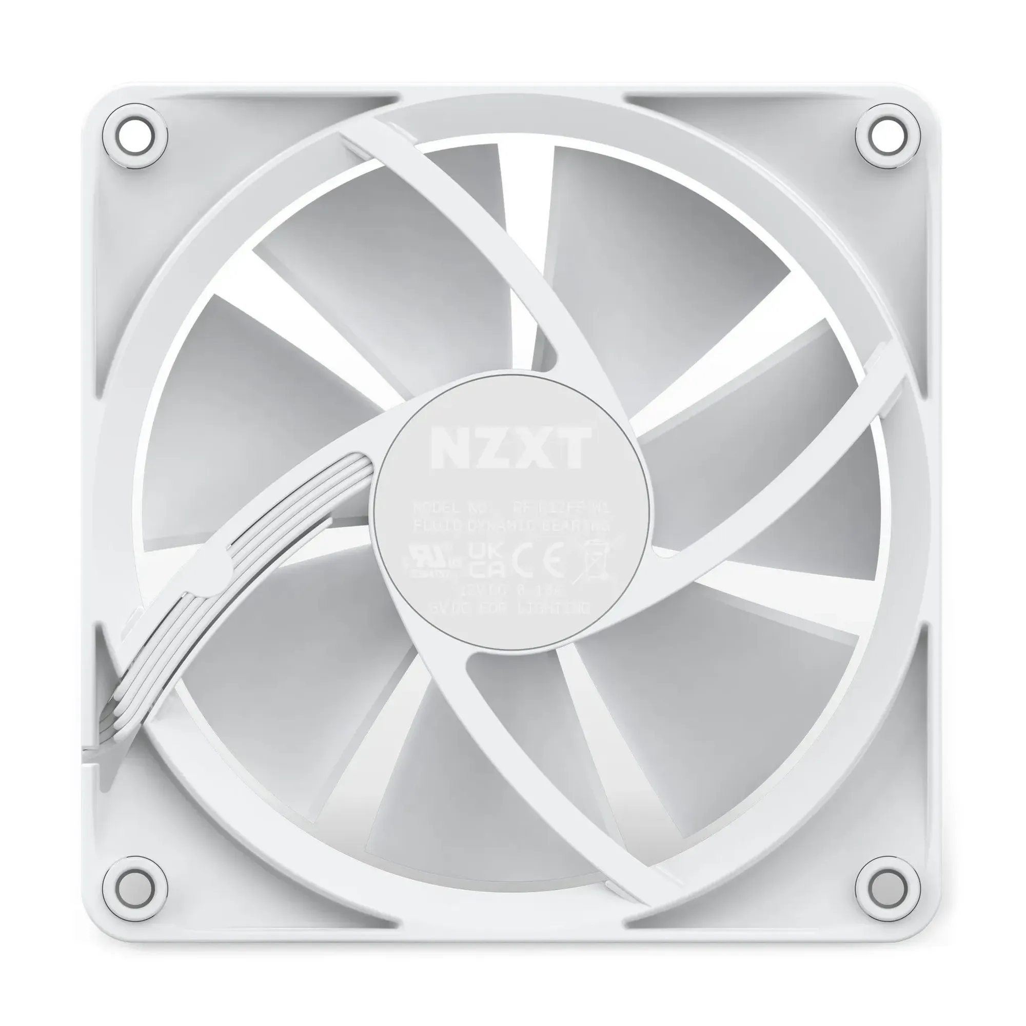 Купити Вентилятор NZXT F120RGB Single White (RF-R12SF-W1) - фото 6