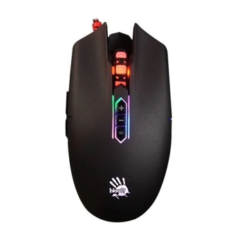 Купити Мышь A4Tech Bloody Q80 Neon XGlide Black - фото 1
