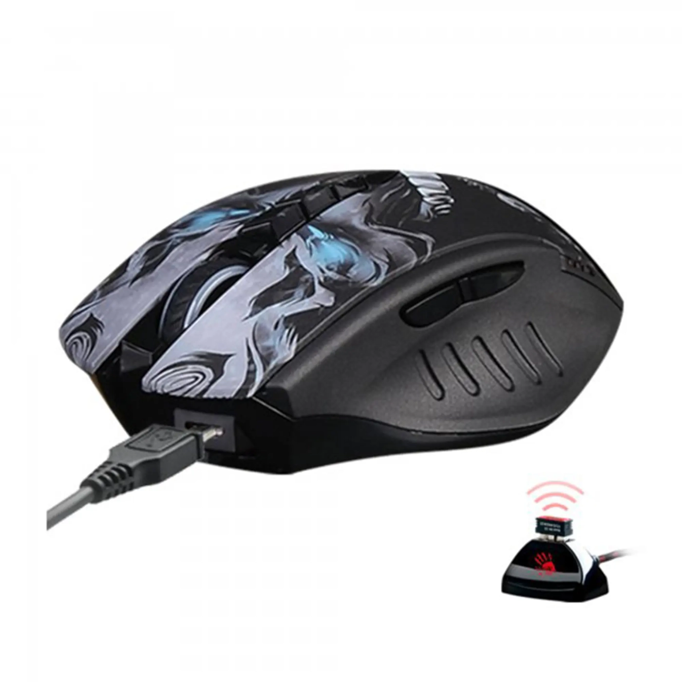 Купити Мышь A4Tech Bloody R80 Plus Skull - фото 3