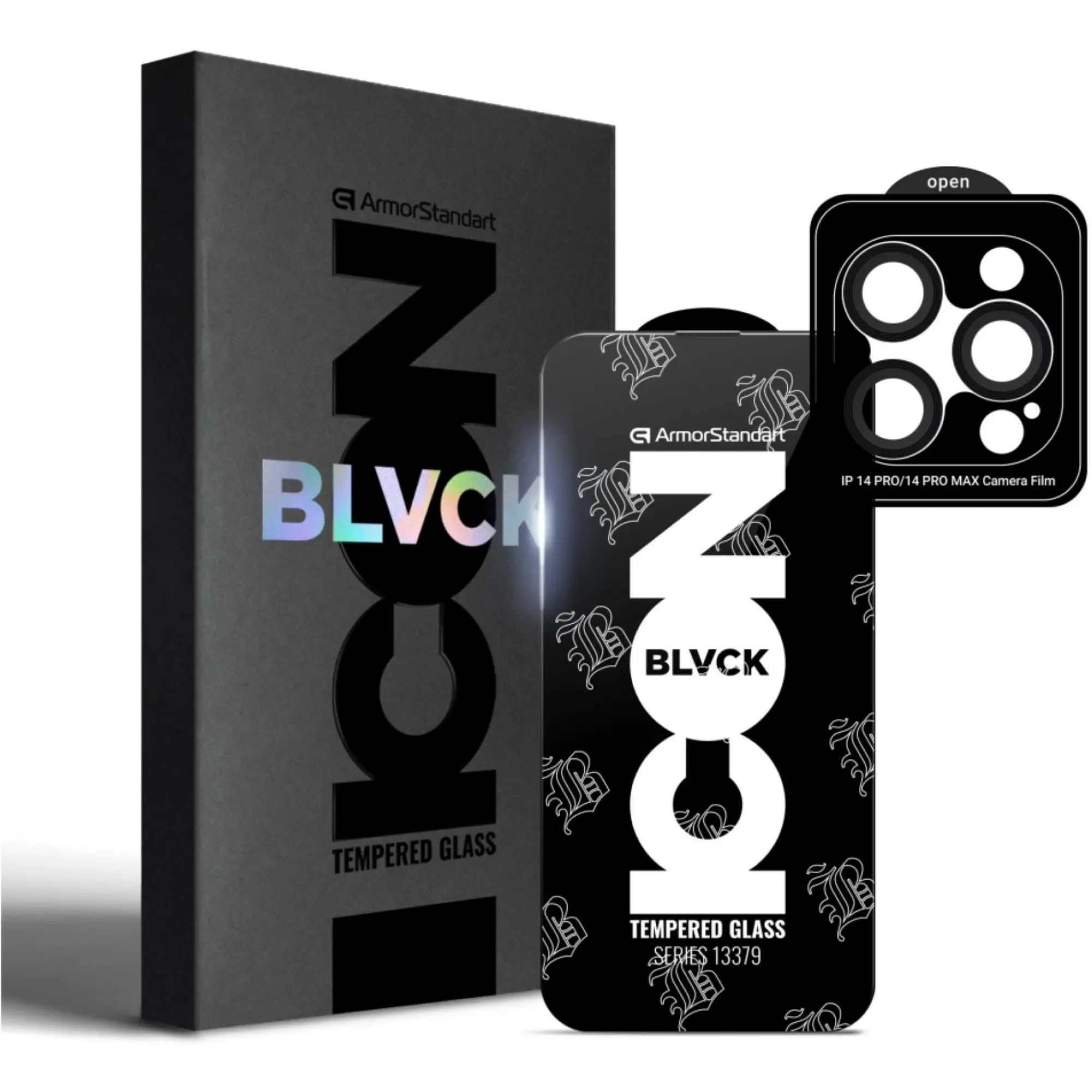 Купити Захисне скло ArmorStandart Supreme Black Icon 3D для Apple iPhone 14 Pro (ARM68063) - фото 1