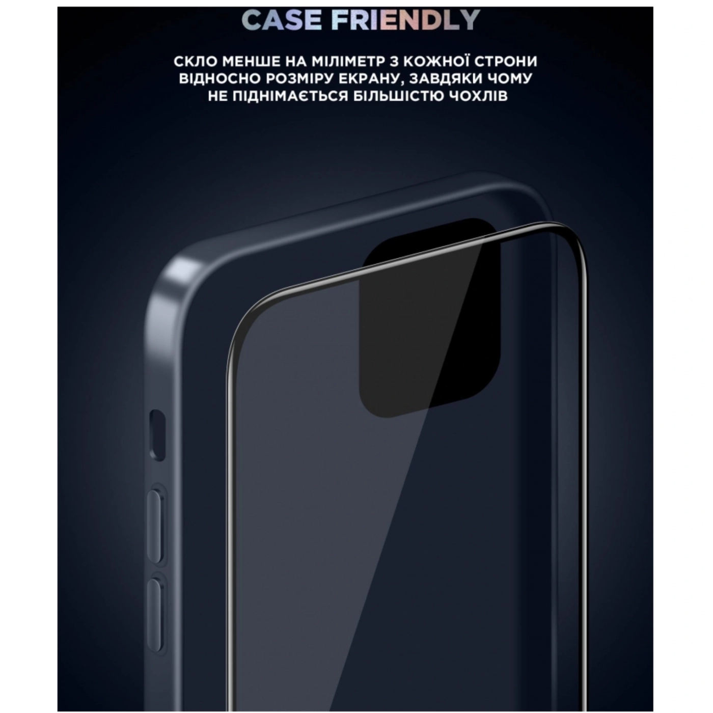 Купити Захисне скло ArmorStandart Supreme Black Icon 3D для Apple iPhone 14 Pro (ARM68063) - фото 7
