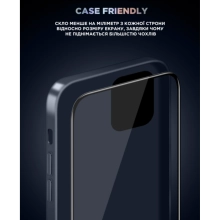 Купити Захисне скло ArmorStandart Supreme Black Icon 3D для Apple iPhone 15 Black (ARM68221) - фото 6