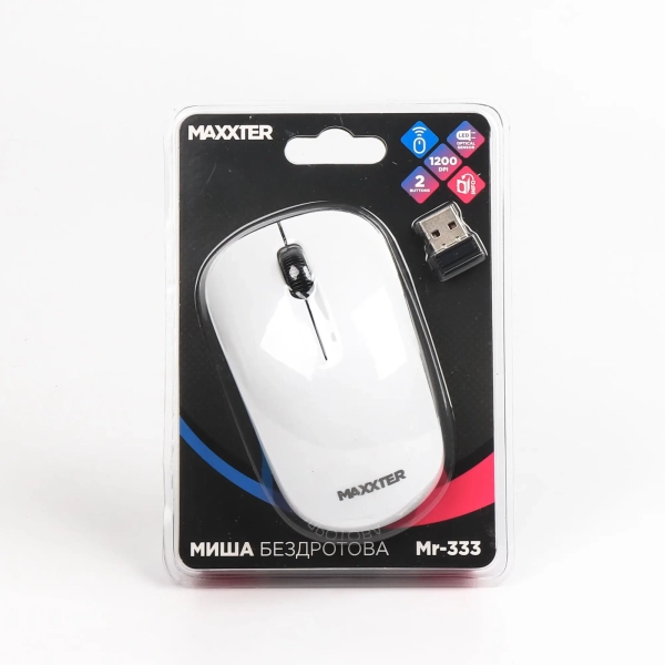 Купить Мышь Maxxter Mr-333-W - фото 4
