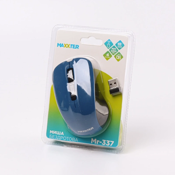 Купить Мышь Maxxter Mr-337-Bl - фото 4