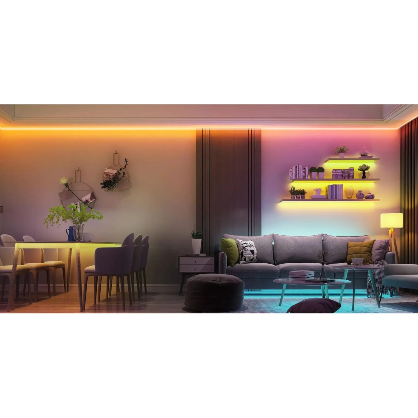 Купить Умная LED лента Govee H6110 RGB Strip Light Wi-Fi Bluetooth 10м (H61103A1) - фото 15