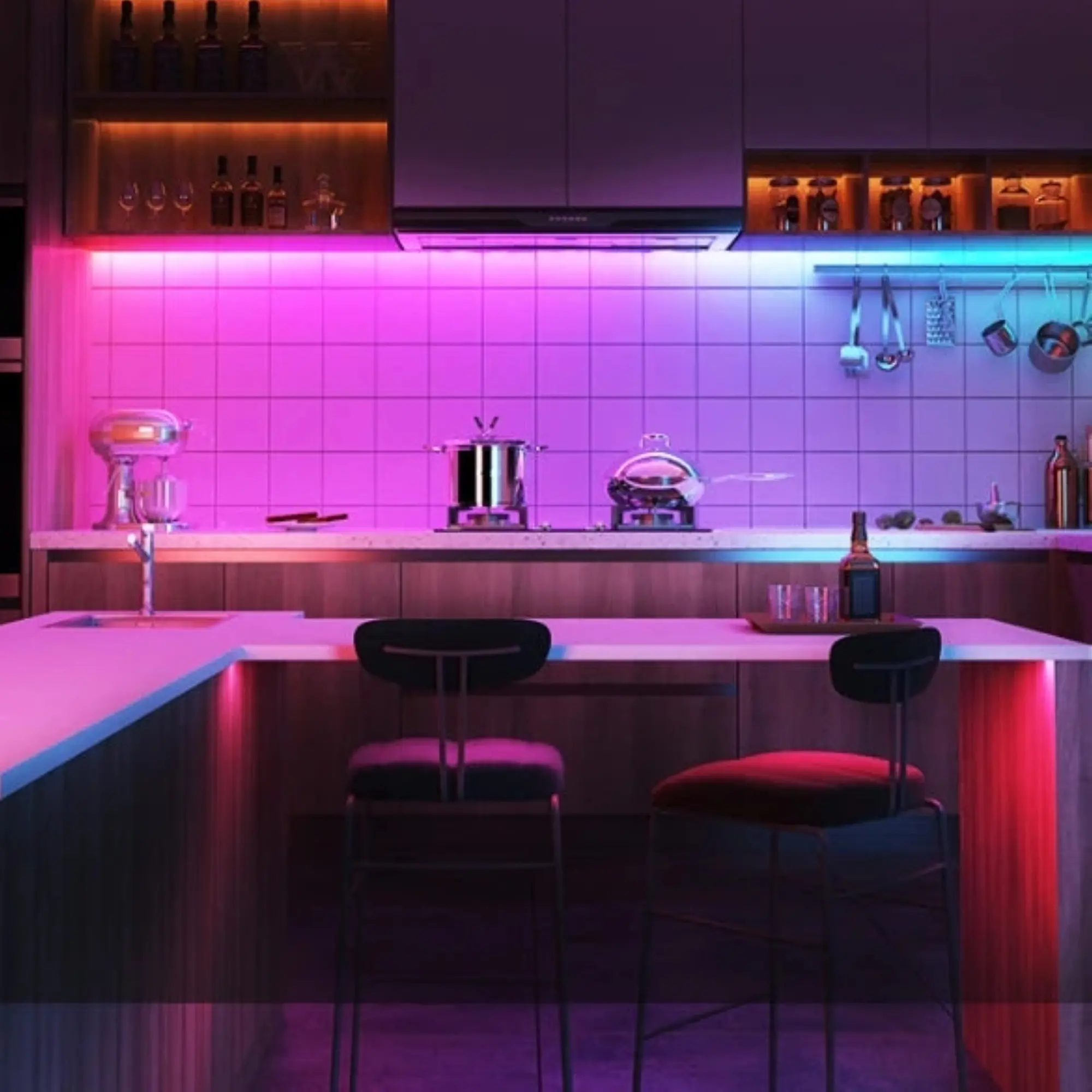Купить Умная LED лента Govee H618С RGBIC Strip Light Wi-Fi Bluetooth 10м (H618C3D1) - фото 10