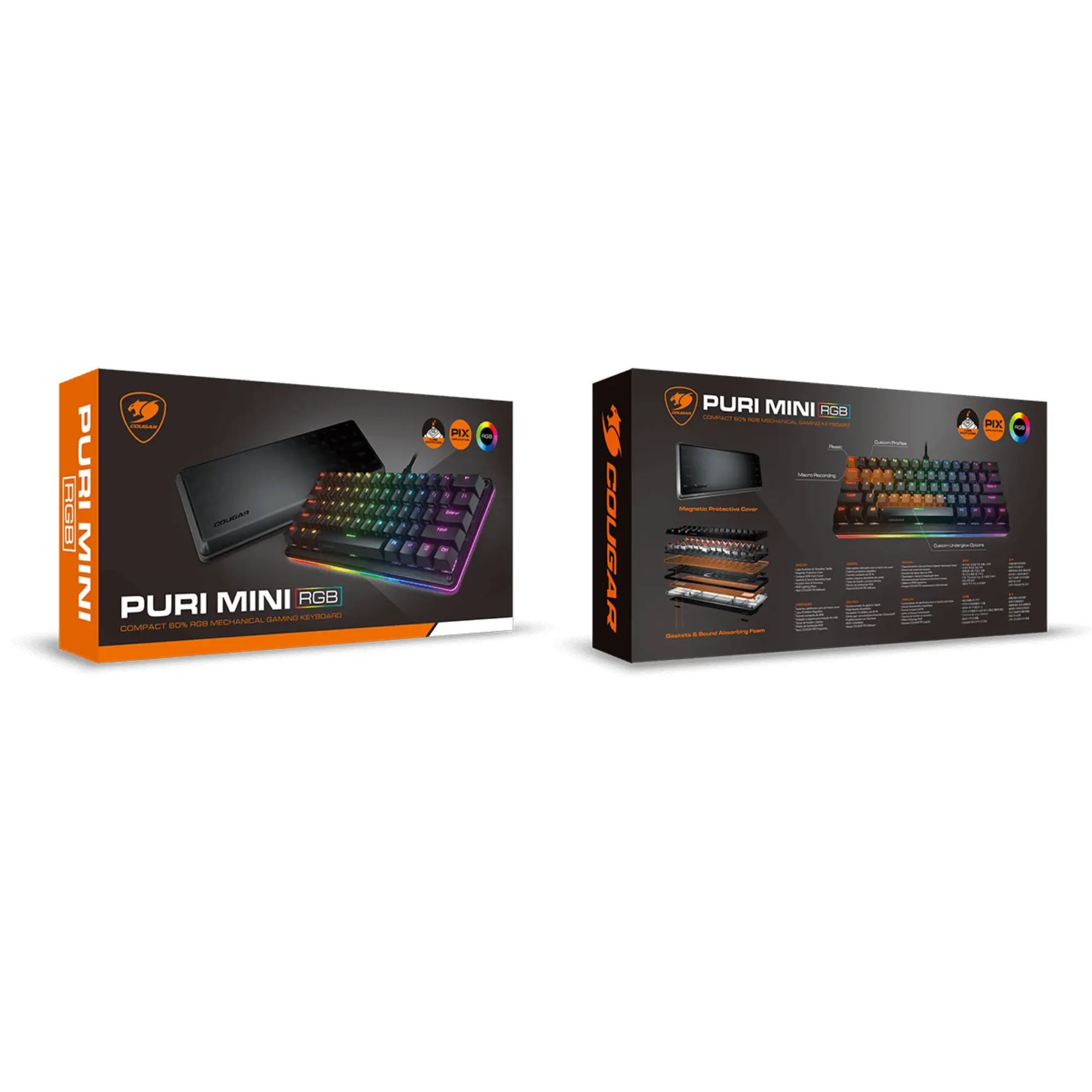 Купить Клавиатура Cougar Puri Mini RGB - фото 12