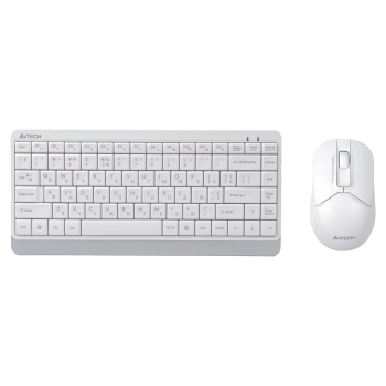 Купить Комплект клавиатура и мышь A4Tech FG1112 (White) - фото 1