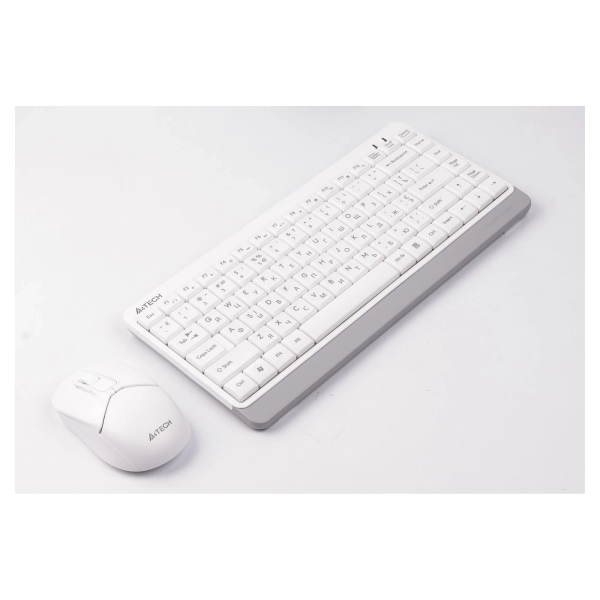 Купити Комплект клавіатура та миша A4Tech FG1112 (White) - фото 3