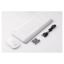 Купити Комплект клавіатура та миша A4Tech FG1112 (White) - фото 4