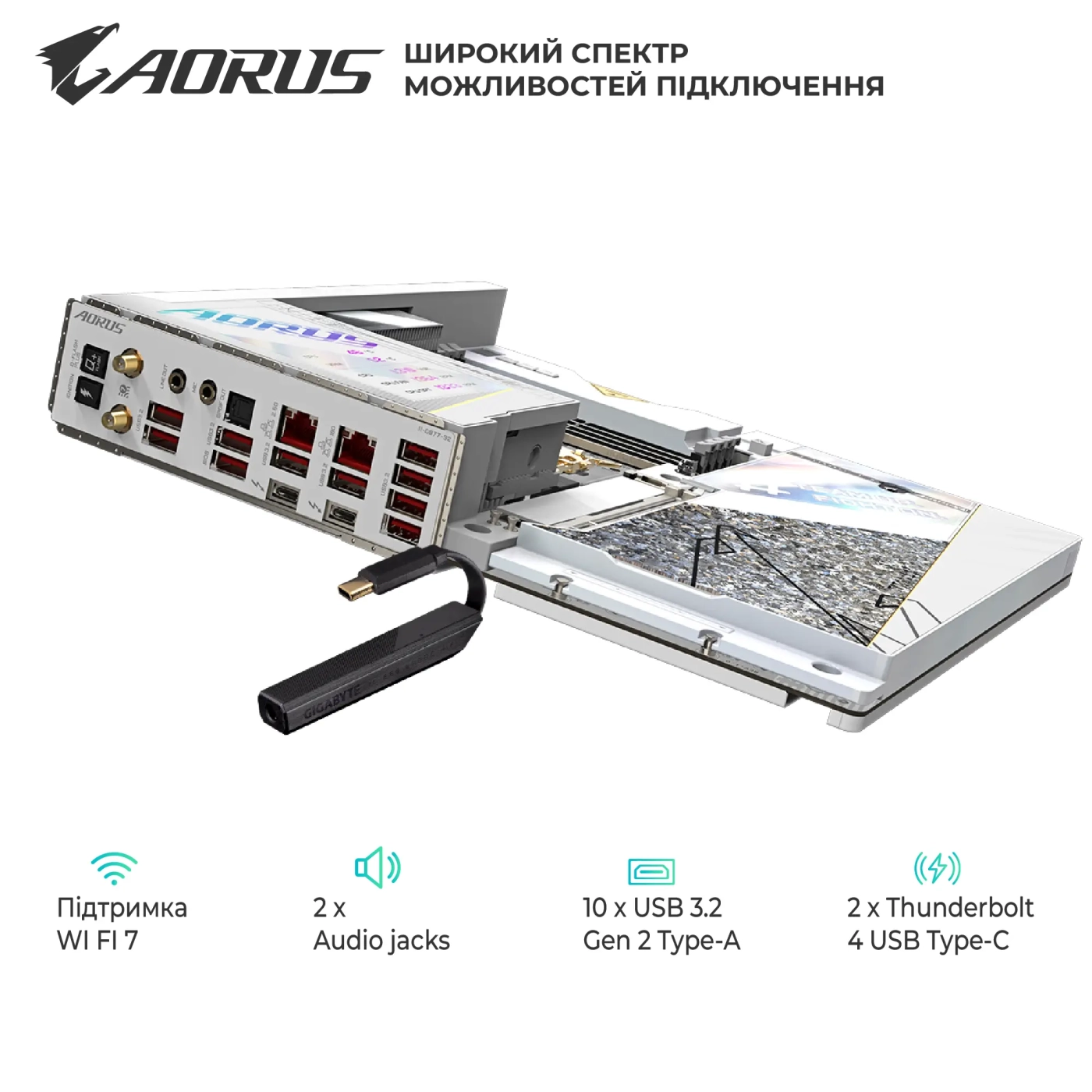 Купити Материнська плата GIGABYTE Z790 AORUS XTREME X ICE - фото 5