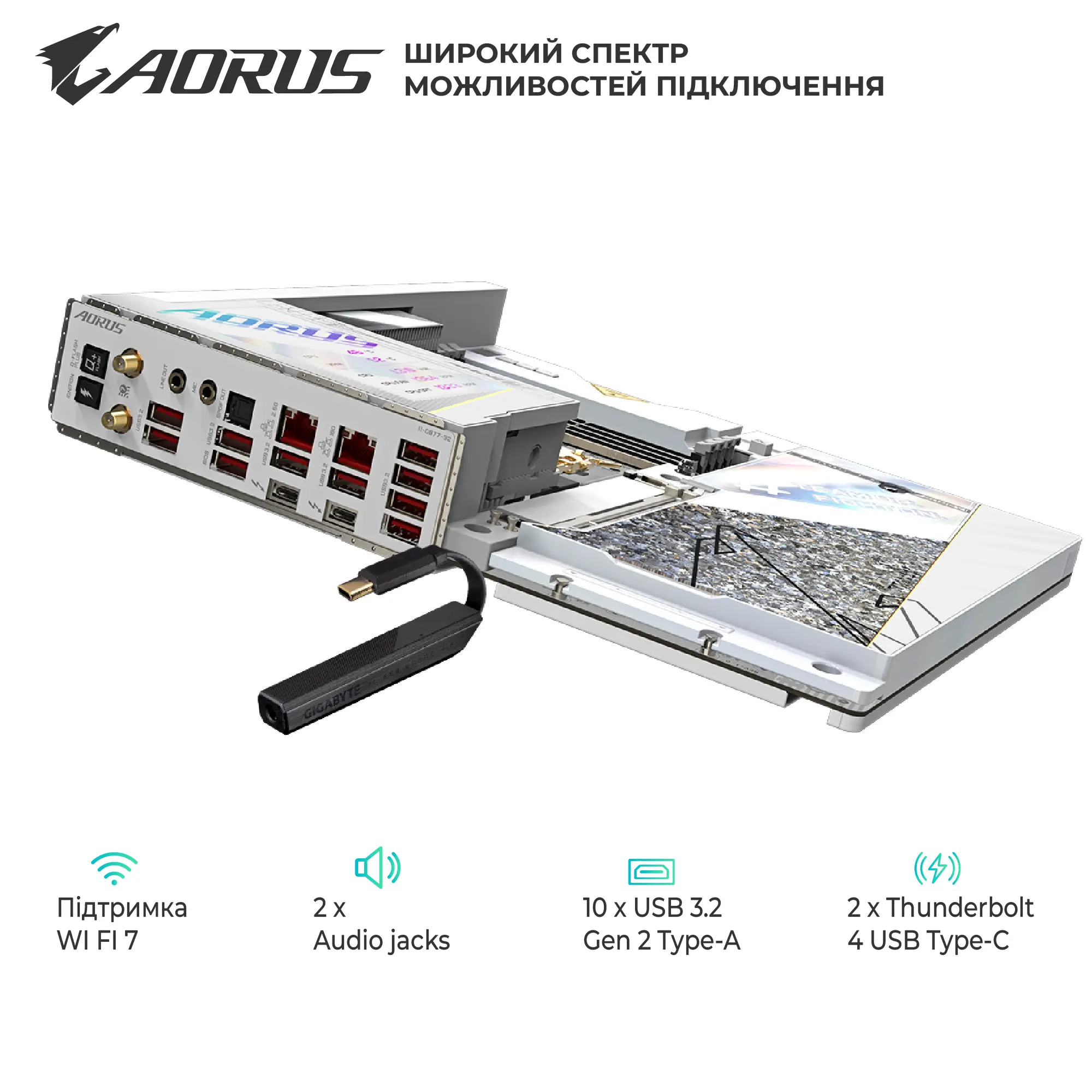 Купити Материнська плата GIGABYTE Z790 AORUS XTREME X ICE - фото 5