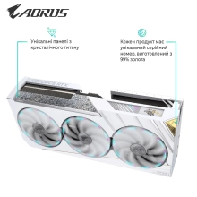 Купити Відеокарта GIGABYTE AORUS GeForce RTX 4080 SUPER XTREME ICE 16G (GV-N408SAORUSX ICE-16GD) - фото 2