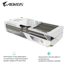 Купити Відеокарта GIGABYTE AORUS GeForce RTX 4080 SUPER XTREME ICE 16G (GV-N408SAORUSX ICE-16GD) - фото 4