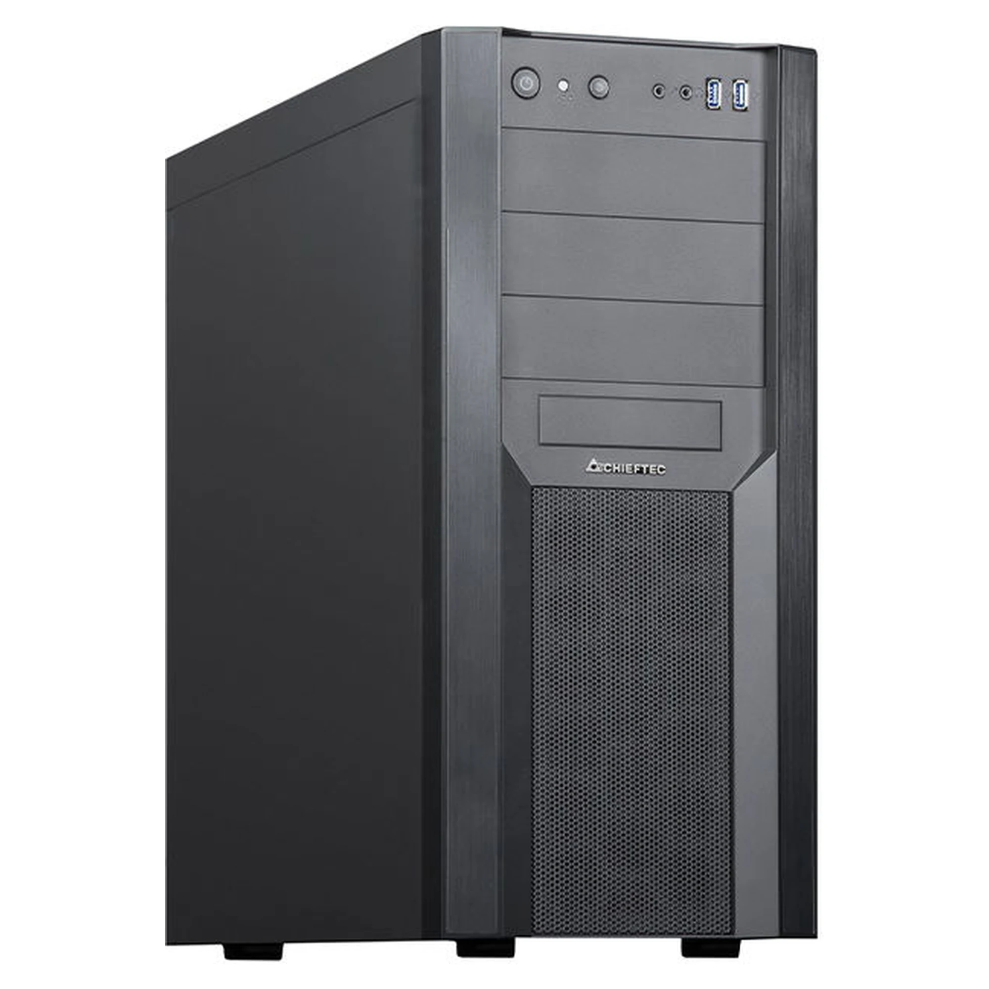 Купити Корпус Chieftec Mesh CW-01B, без БЖ, 2xUSB3.0, ATX, black - фото 1