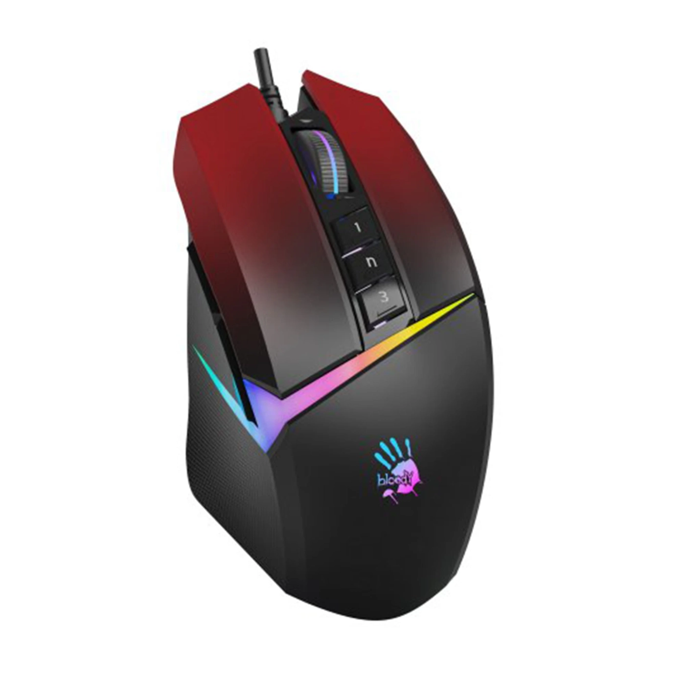 Купити Мишка A4Tech Bloody W60 Max Gradient Red - фото 1