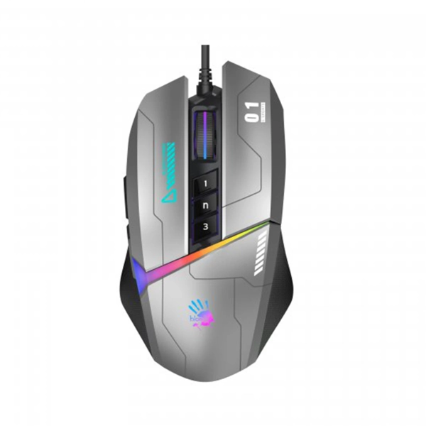 Купити Мишка A4Tech Bloody W60 Max Gun Grey - фото 2