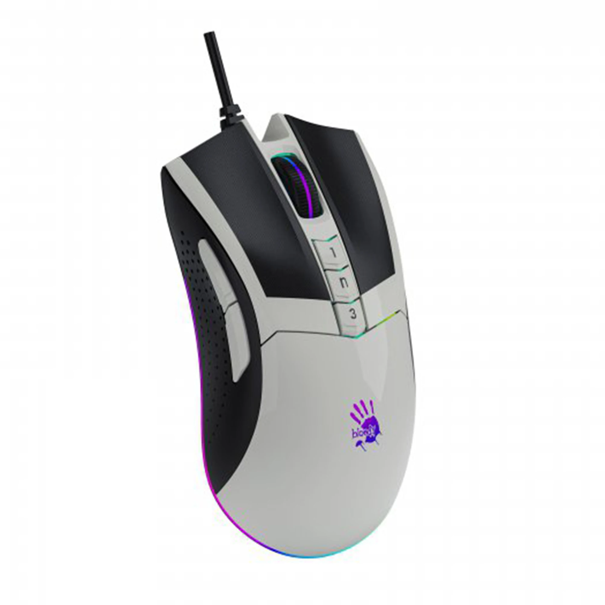 Купити Мишка A4Tech Bloody W90 Max Panda White - фото 1