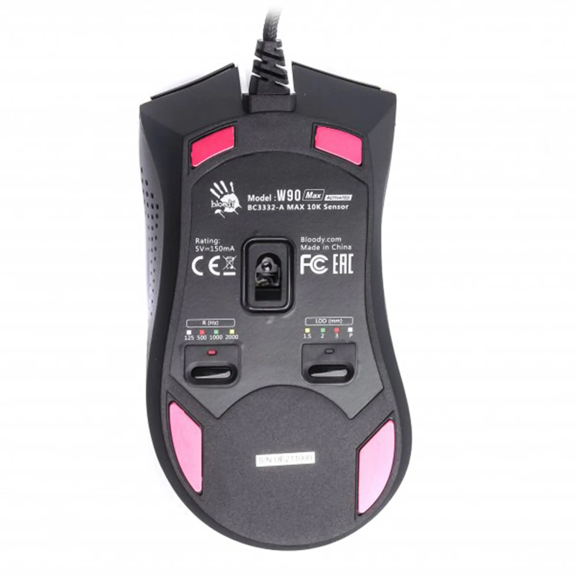 Купити Мишка A4Tech Bloody W90 Max Panda White - фото 6