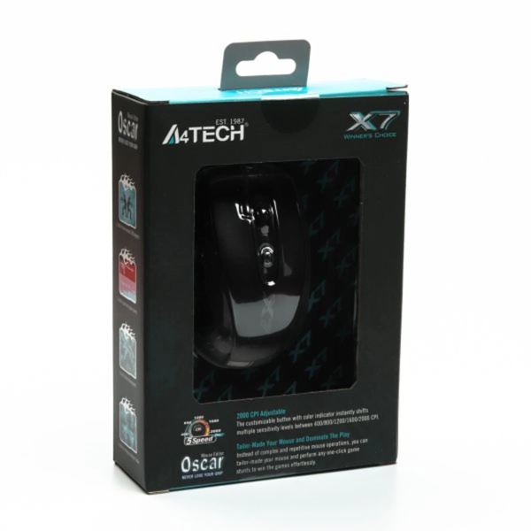 Купить Мышь A4Tech X-710 MK Black - фото 3