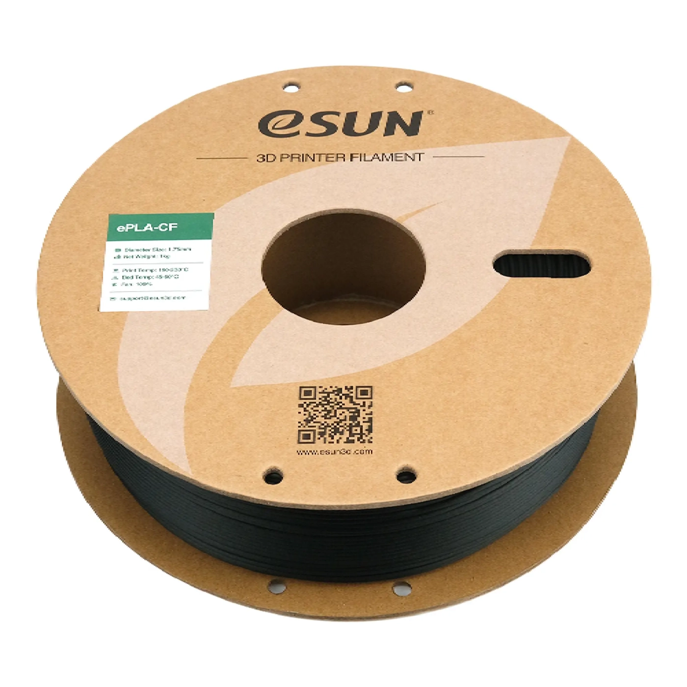 Купить ePLA-CF Filament (пластик) для 3D принтера Esun 1кг, 1.75мм, зеленый (ePLA-CF-P175G1) - фото 3