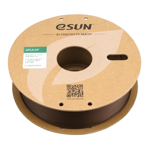 Купити ePLA-CF Filament (пластик) для 3D принтера Esun 1кг, 1.75мм, червоний (ePLA-CF-P175R1) - фото 3
