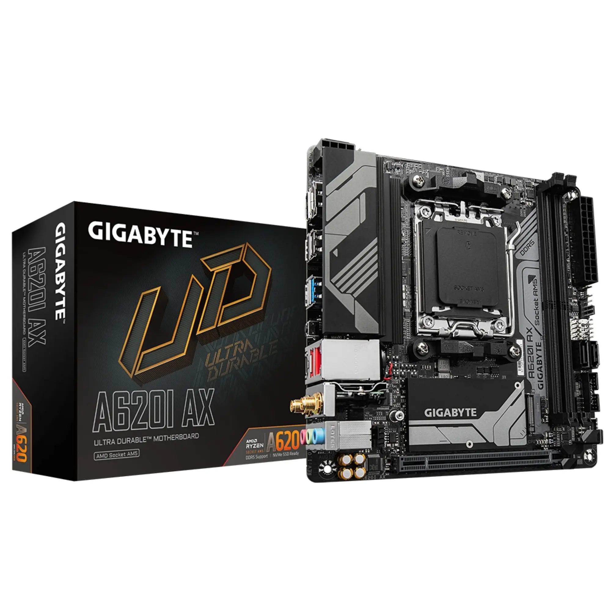 Купить Материнская плата GIGABYTE A620I AX - фото 5