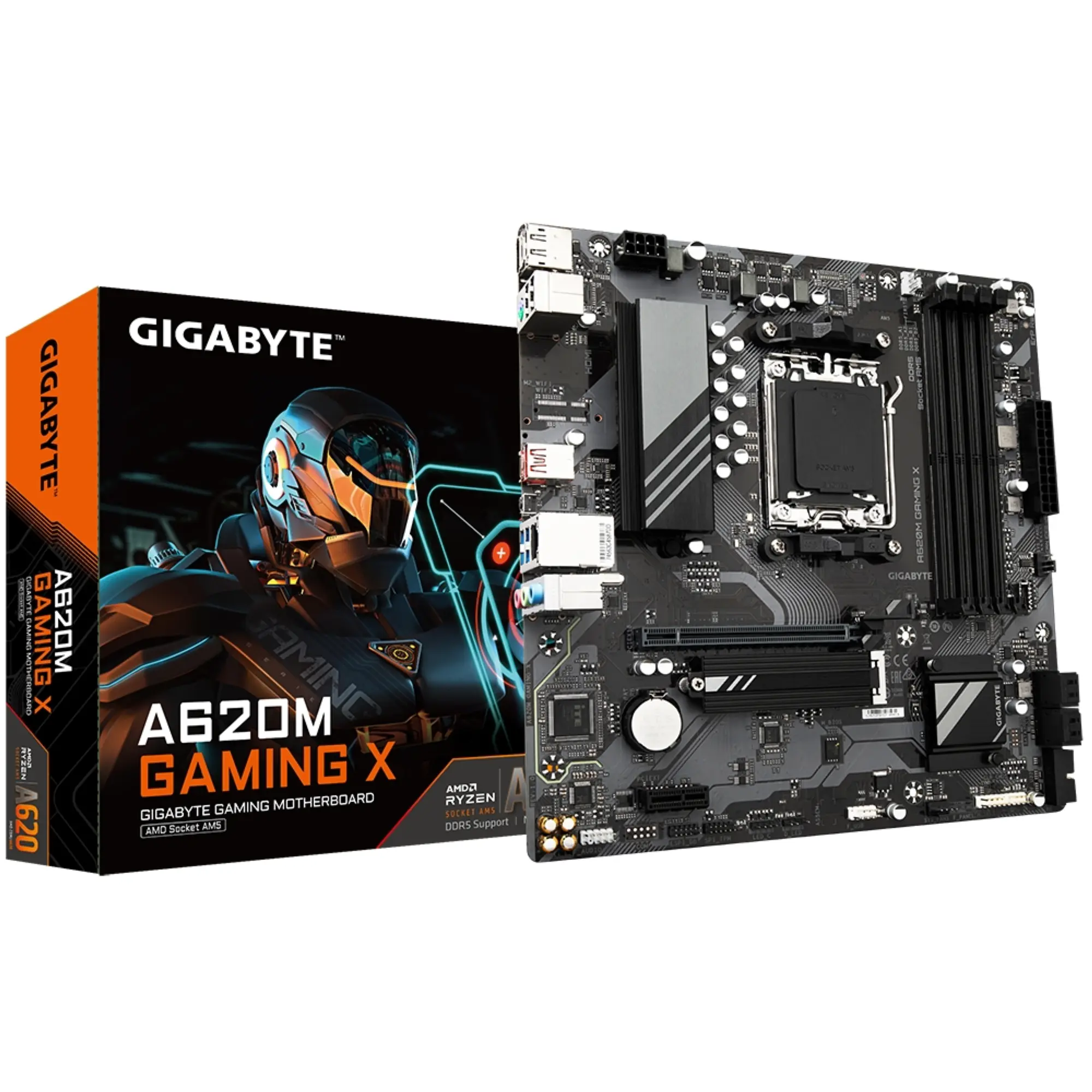 Купити Материнська плата GIGABYTE A620M GAMING X - фото 6