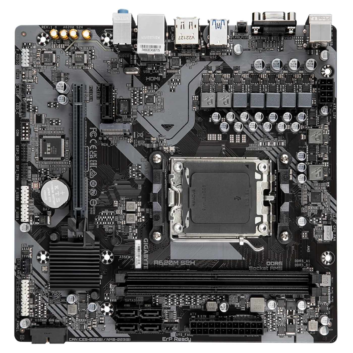 Купить Материнская плата GIGABYTE A620M S2H - фото 3