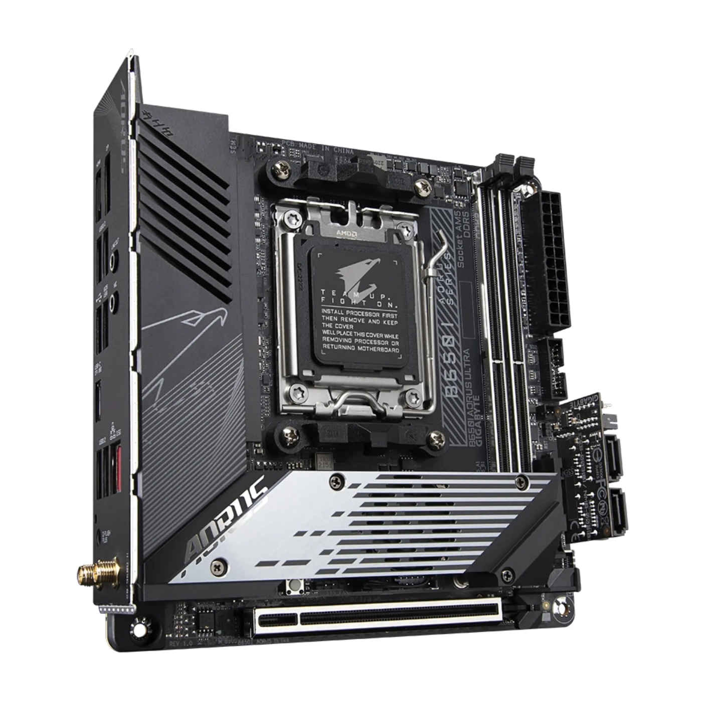 Купити Материнська плата GIGABYTE B650I AORUS ULTRA - фото 1