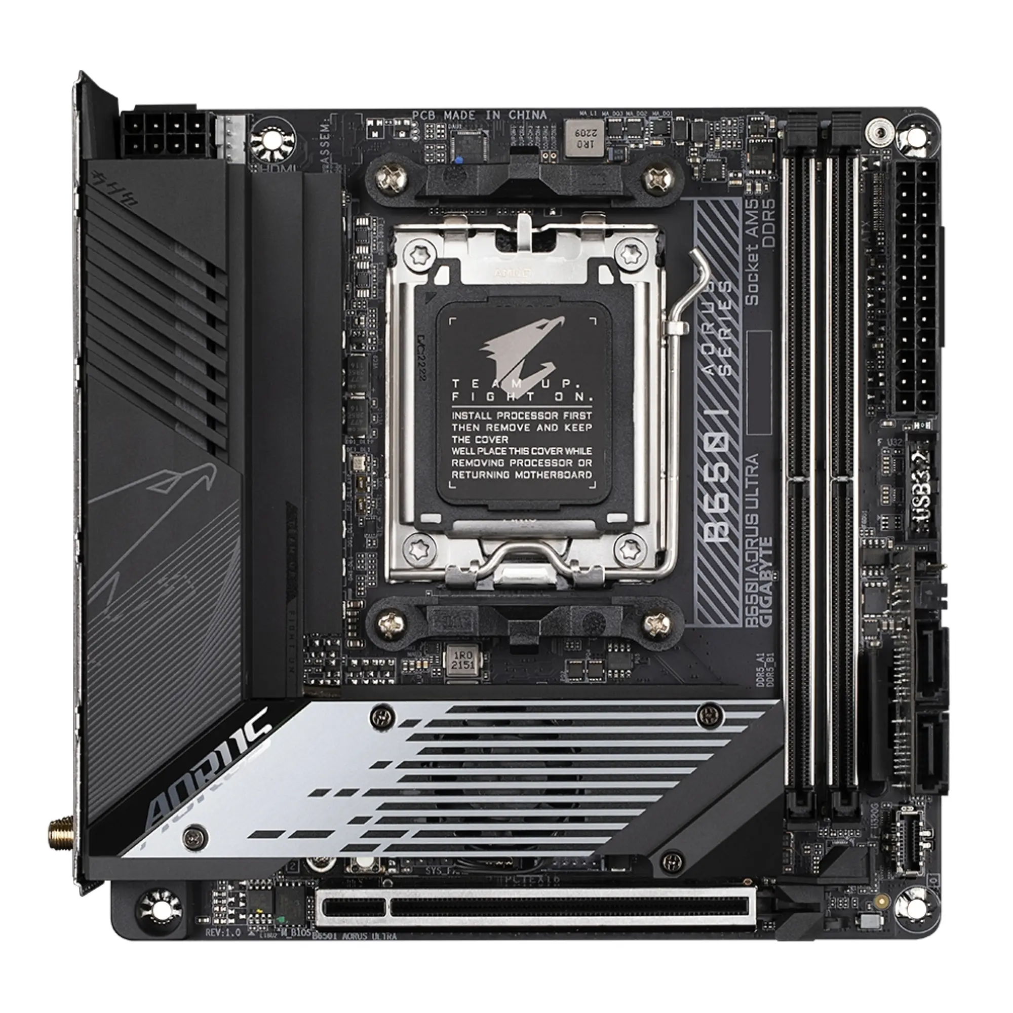 Купити Материнська плата GIGABYTE B650I AORUS ULTRA - фото 2