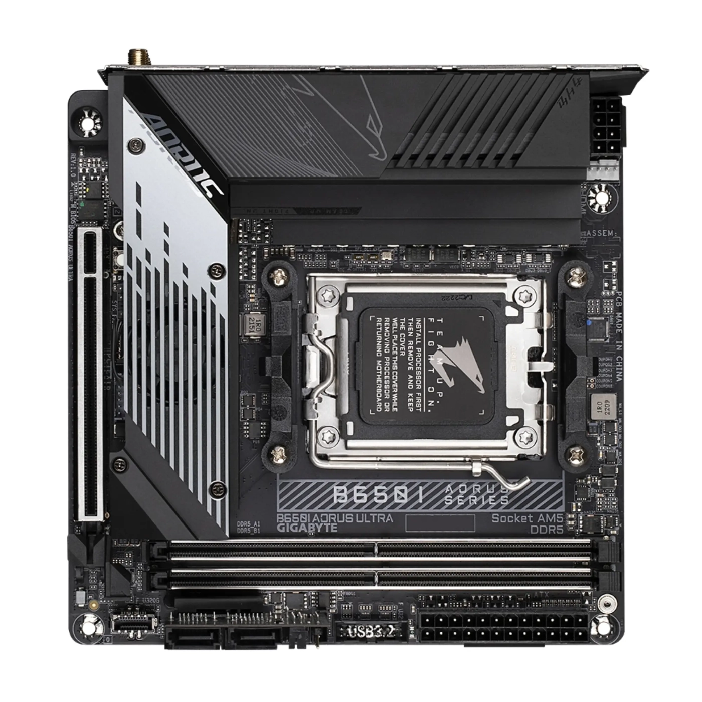 Купити Материнська плата GIGABYTE B650I AORUS ULTRA - фото 4